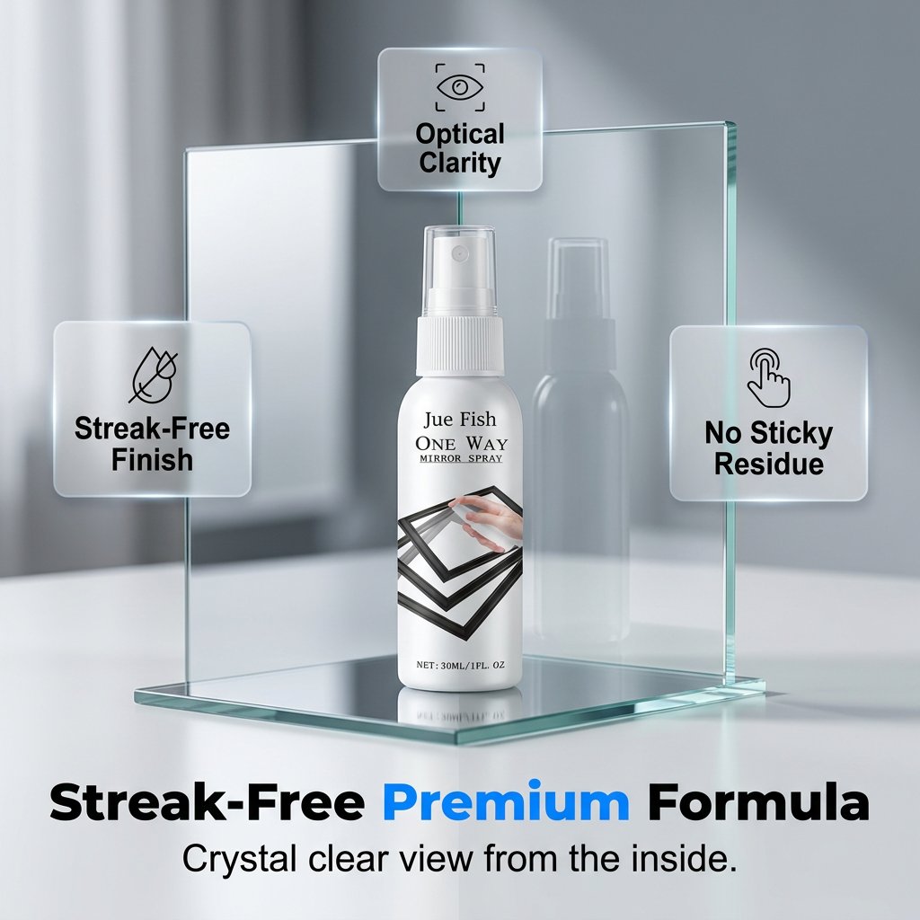 ✨🪟 49% OFF Reflective Window Spray | One-Way Mirror Privacy Shield for Home & Car
