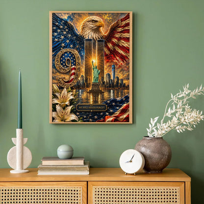 🧩🦅Never Forget 9/11 Jigsaw Puzzle 1000 Pieces