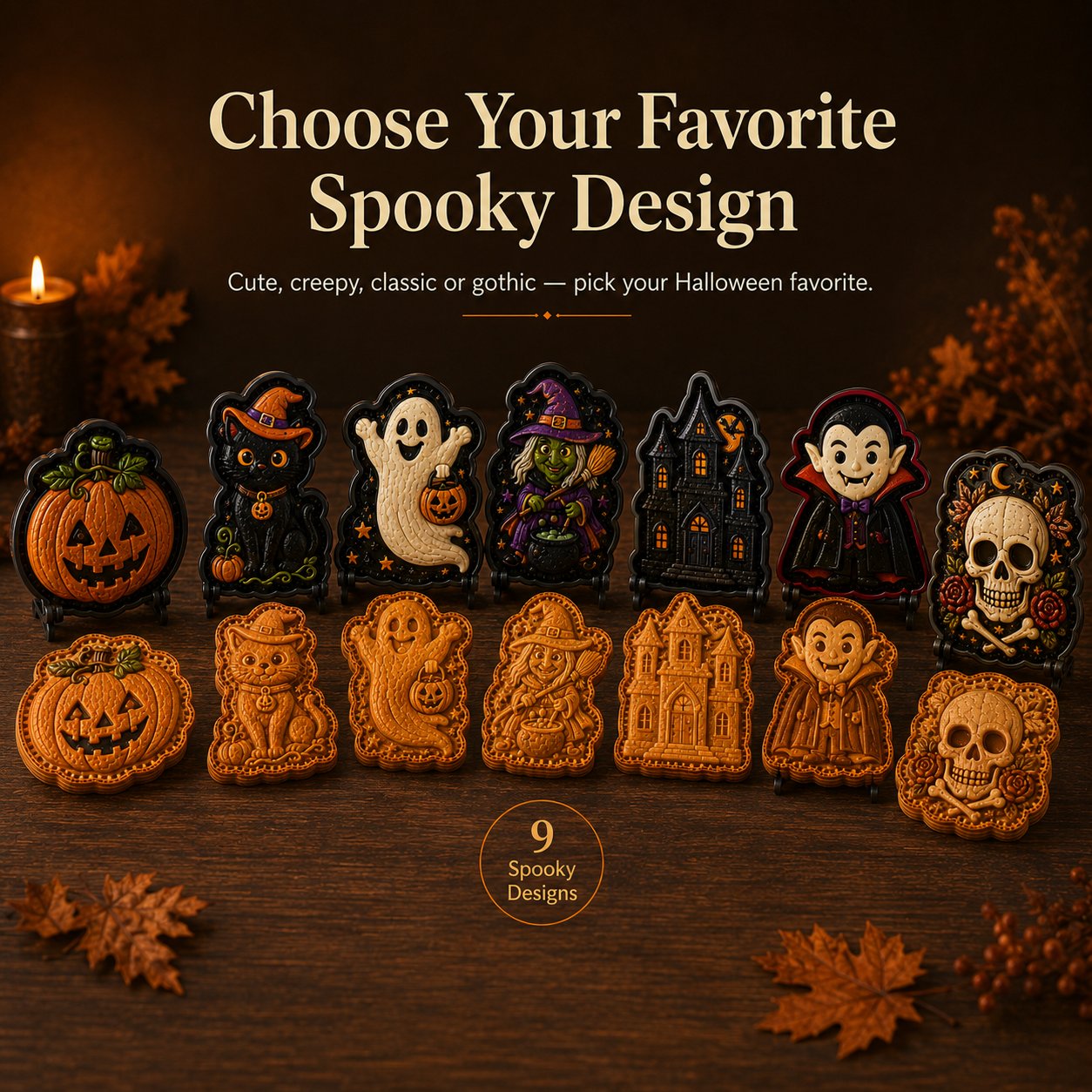 🎃 Halloween Mini Pie Mold Collection🚚 Buy 2+ Get Free Shipping