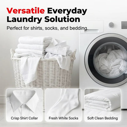 📍 Deep Cleaning Laundry Whitening Sheets ✨🧺 Powerful Stain Remover Brightening Fabric Laundry Cleaning Sheets