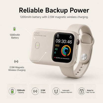 📍⌚ Portable Apple Watch Power Bank