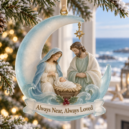 Coastal Holy Night: The Birth of Love | Nativity by the Sea