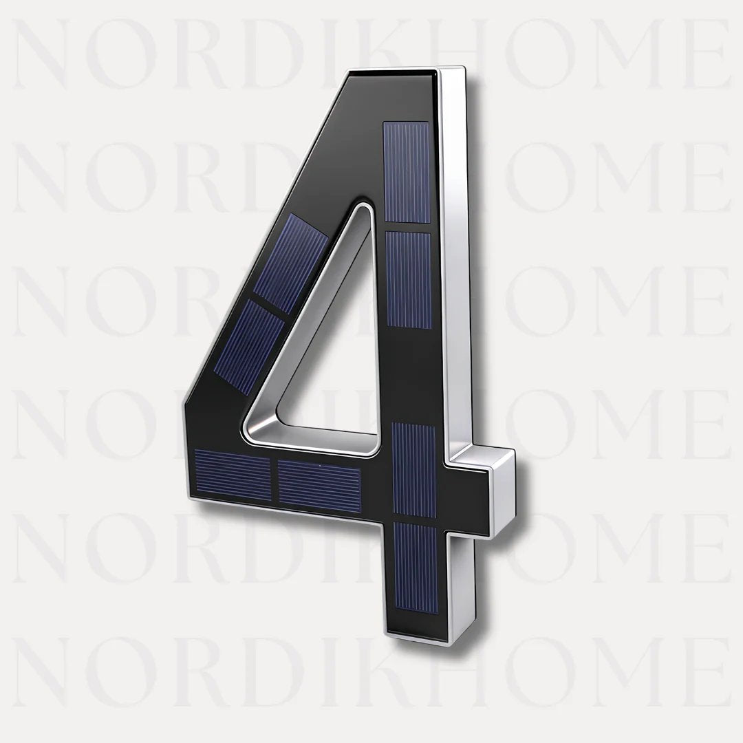 NordikHomeTM Solar House Number Lights