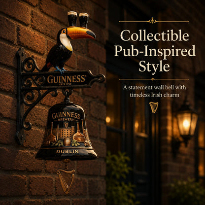 Guinness Toucan Cast Iron Door Bell🔔