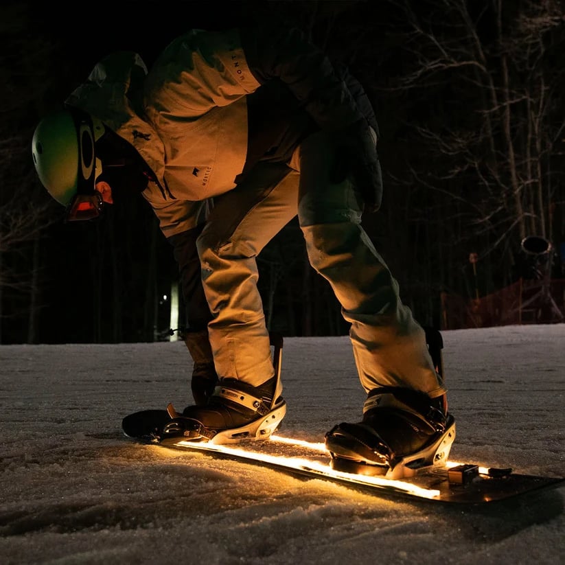 🏂 LED Snowboard Edge Light Kit – 7 Color Night Riding System❄️Light Up Every Run. Own Every Night✨