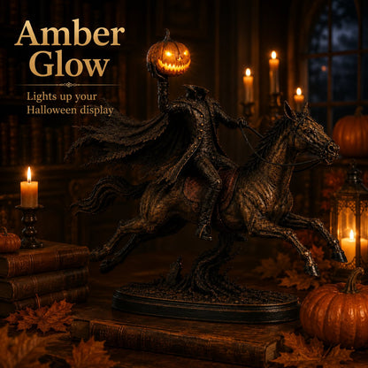 ⏰Limited Stock 60% OFF🎃🏇Midnight Chase Headless Horseman Statue