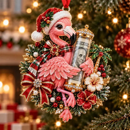 ⏳ Last Day 49% OFF – 🎄3D Christmas Money Plush Ornament | 13 Cute Animal Designs with Reusable Cash & Coin Holder 🎁