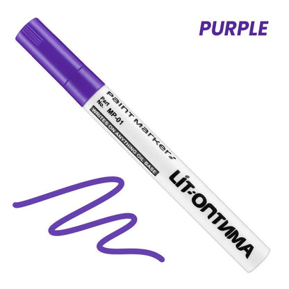 🎨 Tire Lettering & Craft Paint Markers – 12 Color Choices