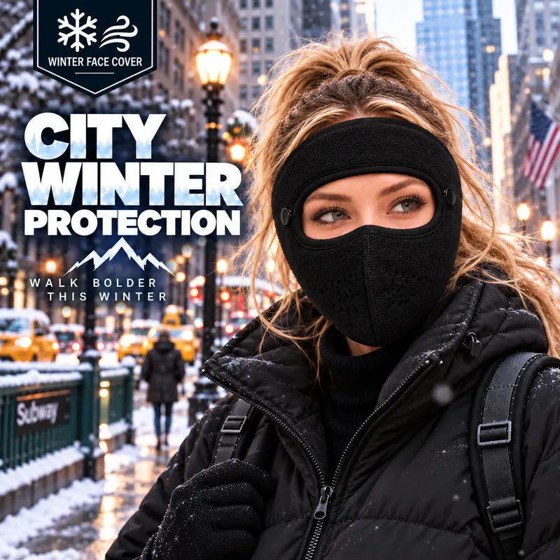 ❄️ Winter Face Mask with Detachable Goggles