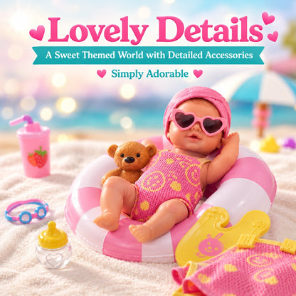 🎄 24-Day Mini Baby Surprise Advent Calendar – Mini Dolls & 20+ Accessories Christmas Countdown Gift