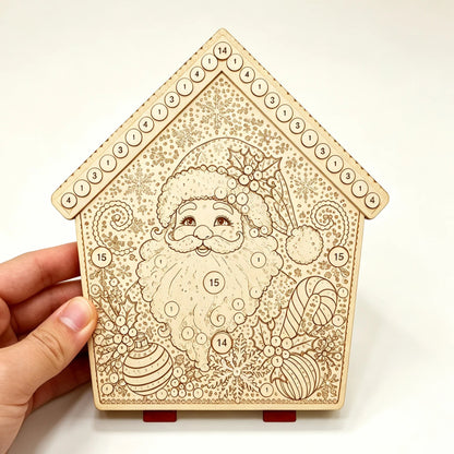 🔥 LAST DAY 49% OFF – 🎄Christmas Pearl Cottage Art Kit | Pre-Cut Wooden Panels, Sparkling Rhinestones, Pearl Beads & Complete Tools for a 3D Holiday House ✨