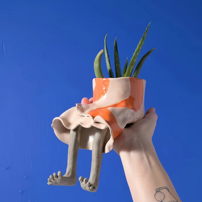 🪴✨Creative Sitting Planter Collection