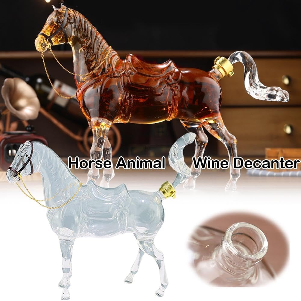 Perfect Christmas Day Gift🐎💖Kollea Horse Shaped Whiskey Decanter Set