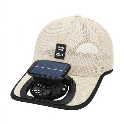 🚀 Solar Fan Hat: Sun to Breeze Instantly, No More Heatstrokes!