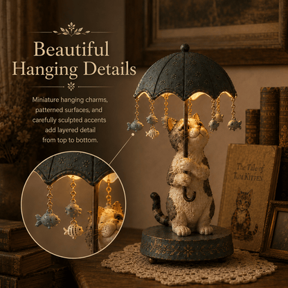 🎁 Vintage animal-shaped lamp with a rotating shade