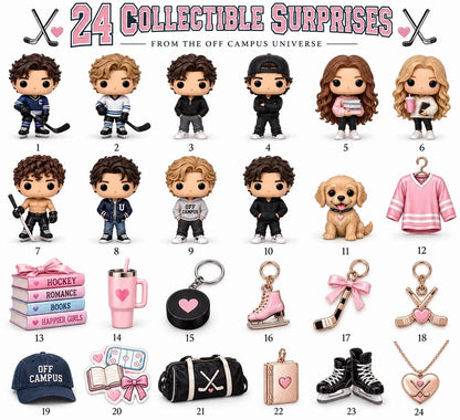 🏒 24-Day Hockey Romance Advent Calendar | Collectible Surprise Box