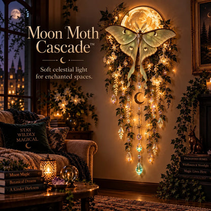Enchanted Moon Animal Wall Light