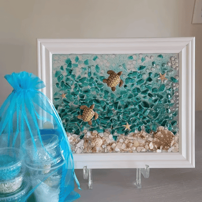 #1 BEST-SELLING DIY KIT 🏆Christmas pre-sale hot sale🔥🎉-- - Sea glass DIY package 🌊