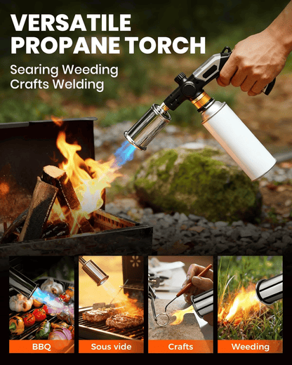 🔥BLACK FRIDAY 49% OFF💥Powerful Propane Torch - 2372°F High Temp Flame(Buy 2 Free Shipping)