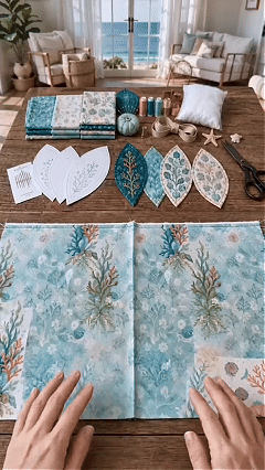⏳ Last Day 49% OFF – 🌊 Beginner-Friendly Oversized Ocean Animal Quilted Bow Sewing Kit | Complete Kit with All Tools & Step-by-Step Guide Included 💕