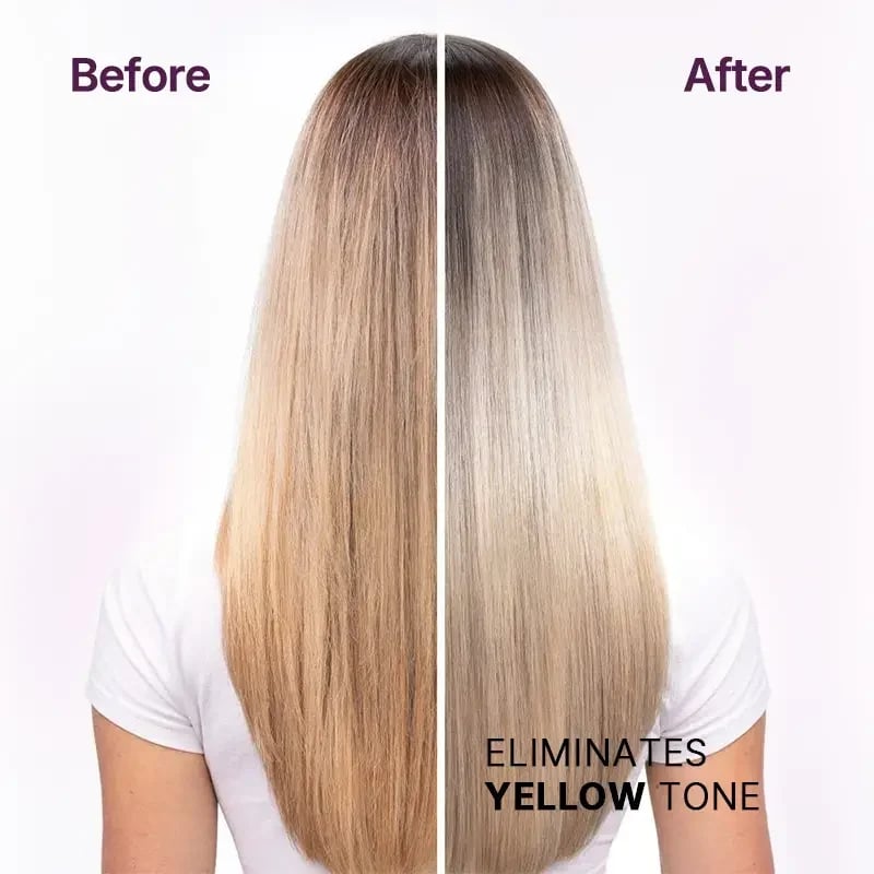 🔥HOT SALE🔥Karseell Purple Hair Mask ✨ Professional Neutralizes Brass & Yellow Tones For Blonde Silver Gray Highlighted Hair
