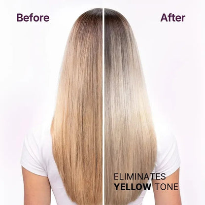 🔥HOT SALE🔥Karseell Purple Hair Mask ✨ Professional Neutralizes Brass & Yellow Tones For Blonde Silver Gray Highlighted Hair