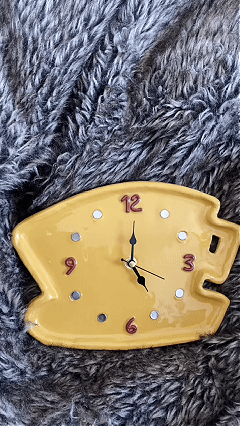 🎃 Cozy Harvest Pumpkin Clock | Semi-Handcrafted 3D Autumn Details, Rearrangeable Charms & Cord-Free Tabletop Display 🍂✨