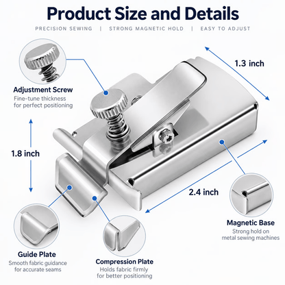 🔥Magnetic Seam Guide for Sewing Machine