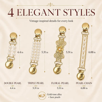 📿Multi-use Waist Cinch Clip | Cardigan & Shawl Clothing Fastener💎