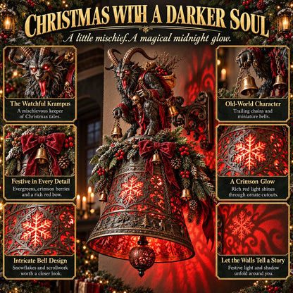 🎄Krampus Midnight Chime Christmas Projection Bell🔔
