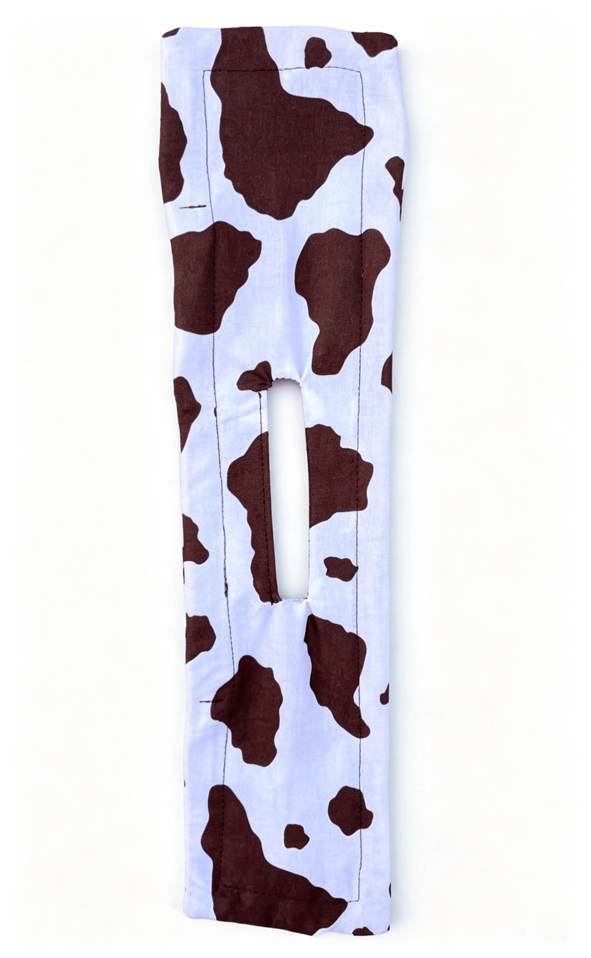Western Print Low-Bun Hair Bow