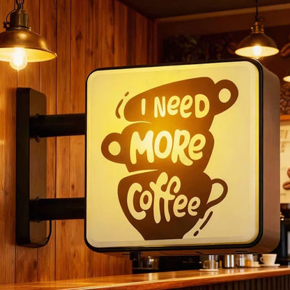 ☕Magnetic Coffee Machine Signboard