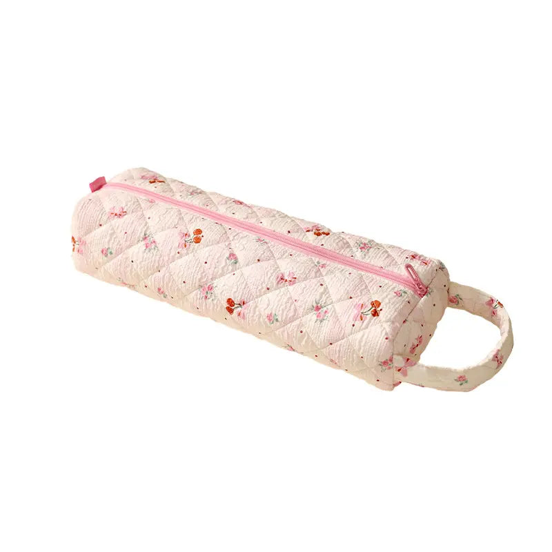 ✨ Quilted Travel Organizer Pouch – Cute, Spacious & Easy to Carry