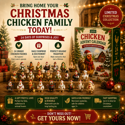 🐔 24 Days of Christmas Chicken Magic Starts Here 🎄