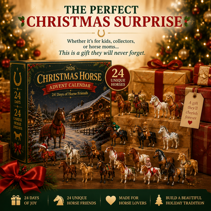 🐴 Christmas Horse Advent Calendar – 24 Days of Horse Friends