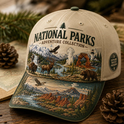 🔥 Last Day Promo: 49% OFF - 🏞️National Park Adventure  Cap