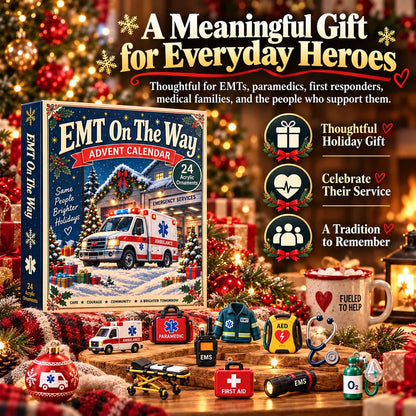 🚑 EMT On The Way Advent Calendar 2026 – 24-Day Countdown