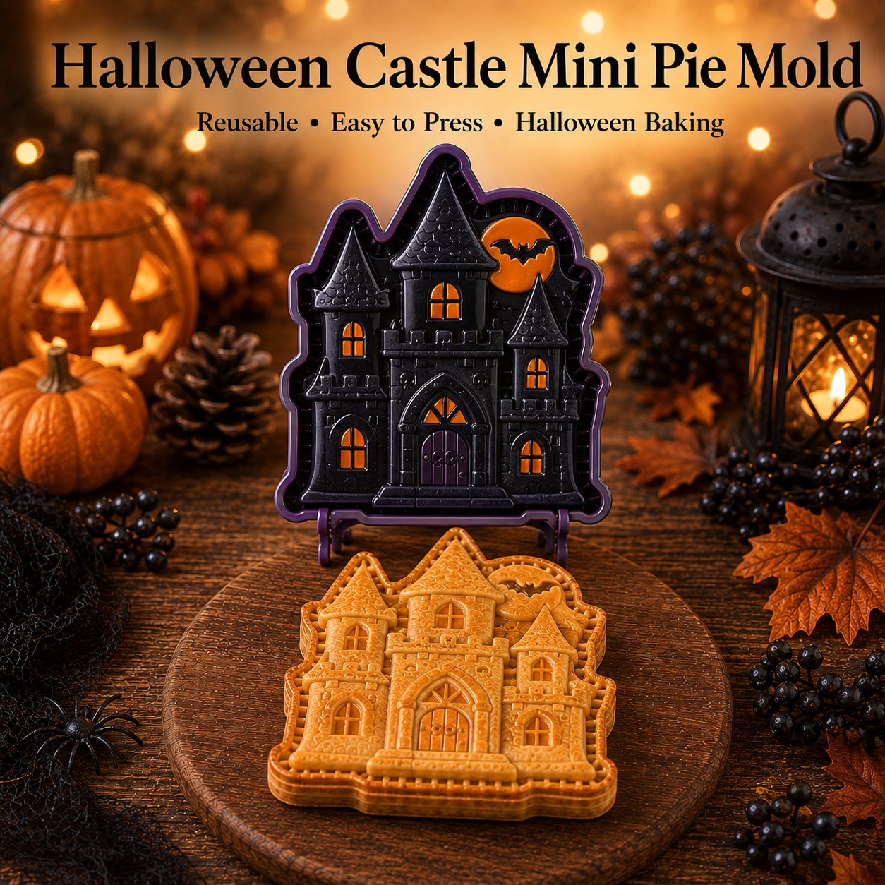 🎃 Halloween Mini Pie Mold Collection🚚 Buy 2+ Get Free Shipping
