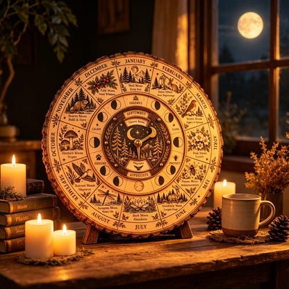 🔥Last Day 49% OFF - 🌙🌲Moon & Nature Observation Wheel🌕(📦Buy 2 Free Shipping)