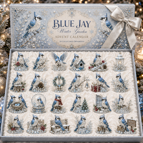 Blue Jay 24-Day Advent Calendar – Christmas Countdown Collectible Figurines