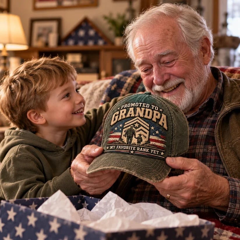 🇺🇸 Forever Our Hero™ – Veteran & Grandpa Tribute Cap | 2 Meaningful Designs 🧢