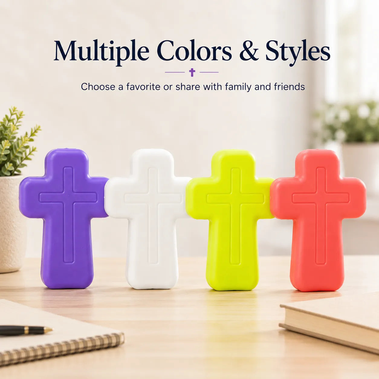 ✝️ LAST DAY 49% OFF – Colorful Cross Sensory Toy | Faith-Inspired Fidget Design with Meaningful Symbolism, Vibrant Colors & Portable Hands-On Fun 🌈