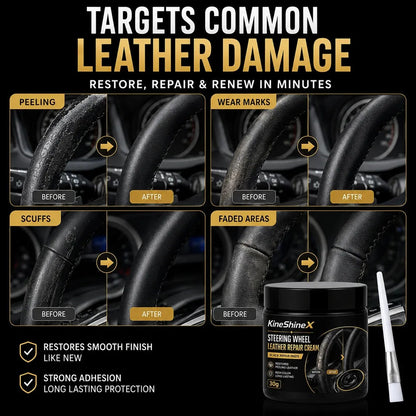 🔥Leather Repair Cream for Steering Wheels
