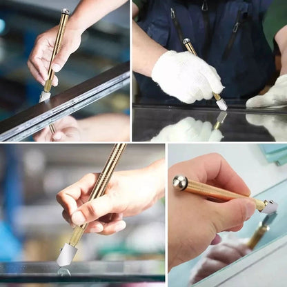 ⭐Premium Carbide Glass Cutter | Clean & Precise Glass Cutting Tool