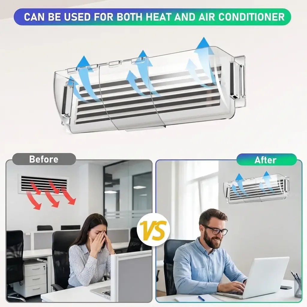 Adjustable Vent Deflector