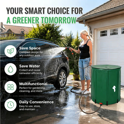 🌧️ Collapsible Rainwater Barrel