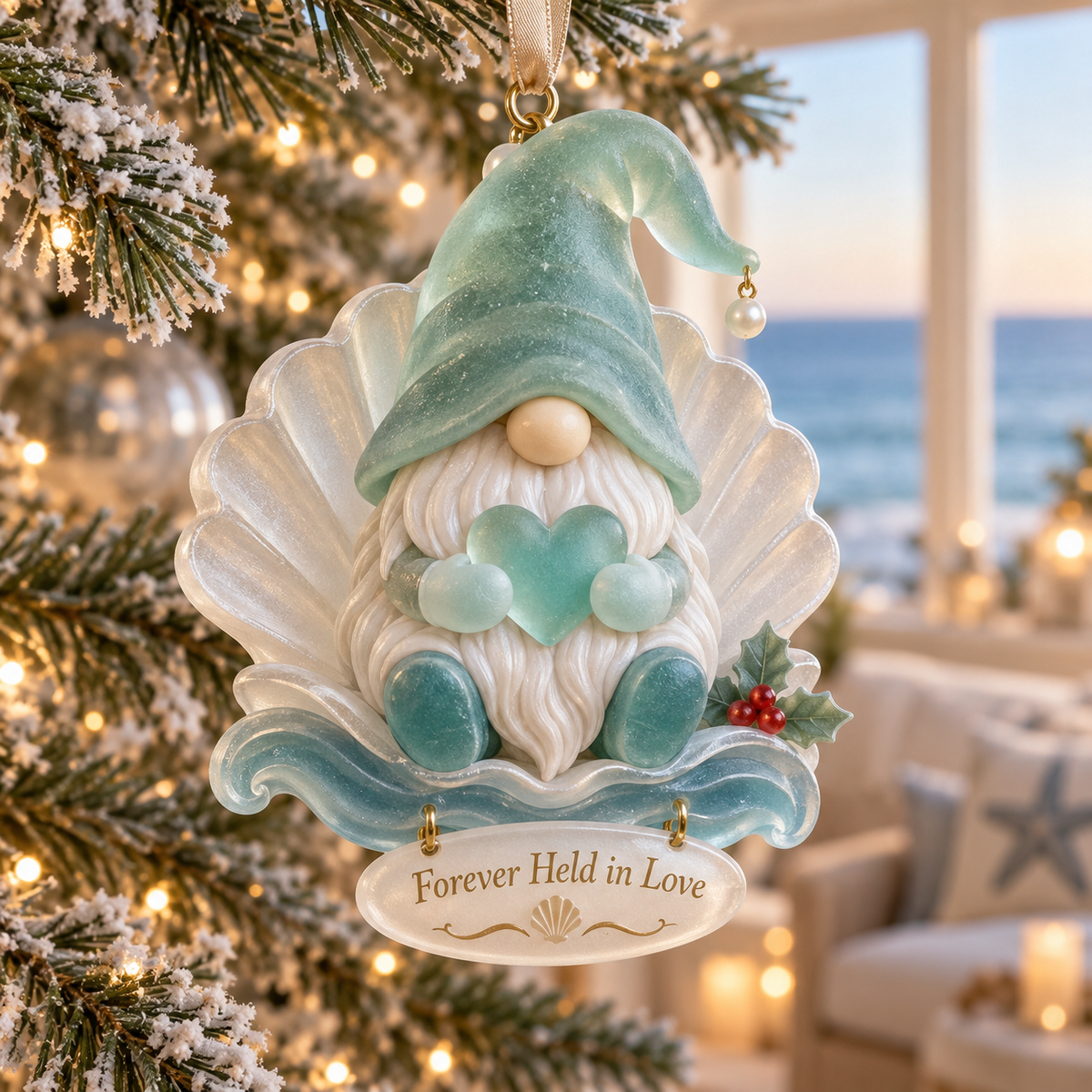 Coastal Gnome Christmas Decor | Enduring Love