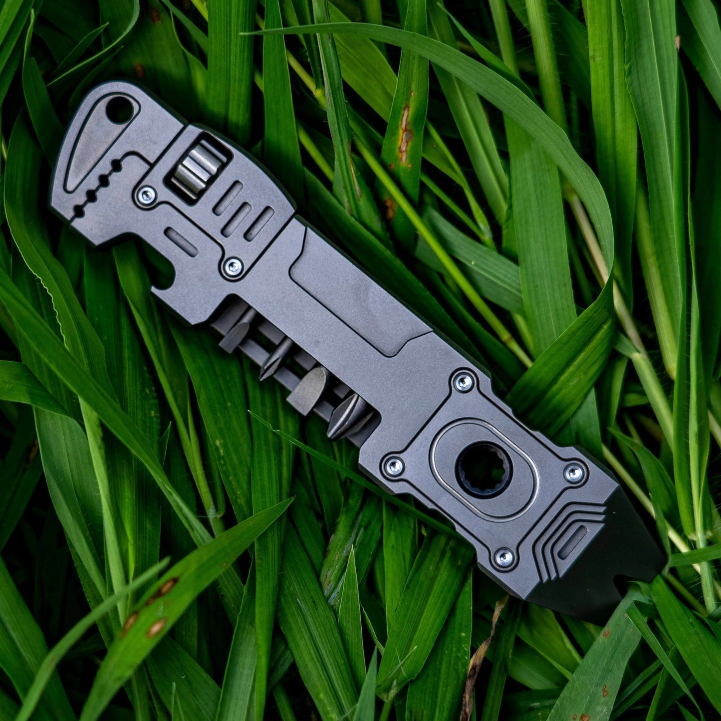 TC4 Titanium 6‑IN‑1 EDC Multi‑Tool Pry Bar Wrench
