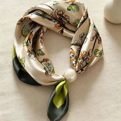 🔥2026 Hot Sale✨ Pearl Necklace Scarf with Magnetic Clasp