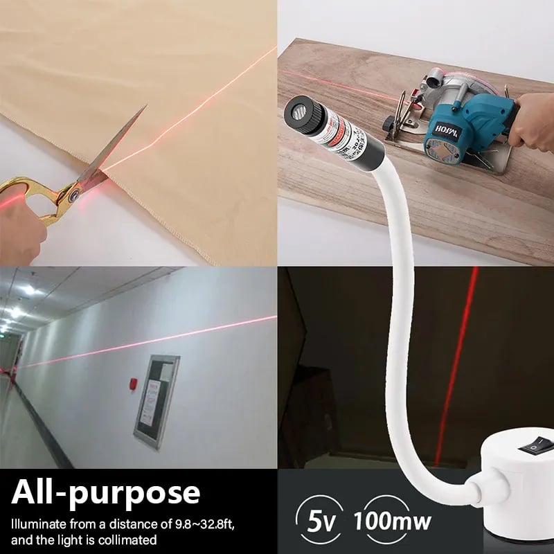 🔥HOT SALE🔥2026 Must-Have Sewing Accessory — Magnetic Quilting Laser Guide for Perfect Stitches